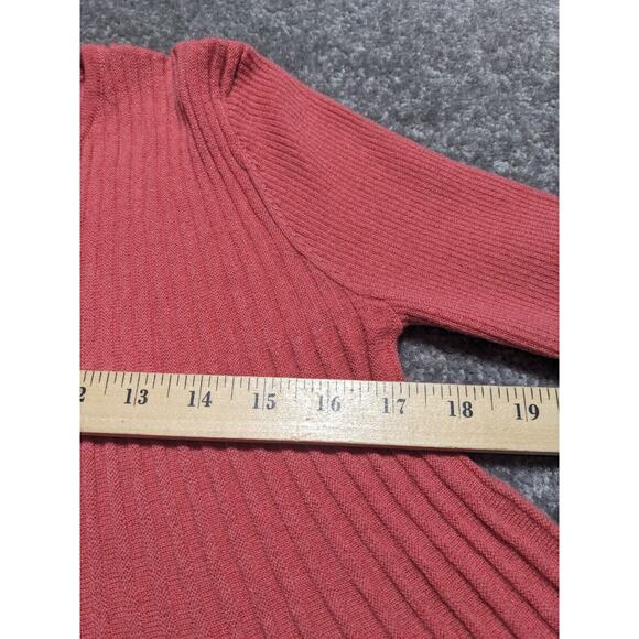 Sundance Pullover Sweater Women Size PXS Pink Long Sleeve Knit - Picture 8 of 10